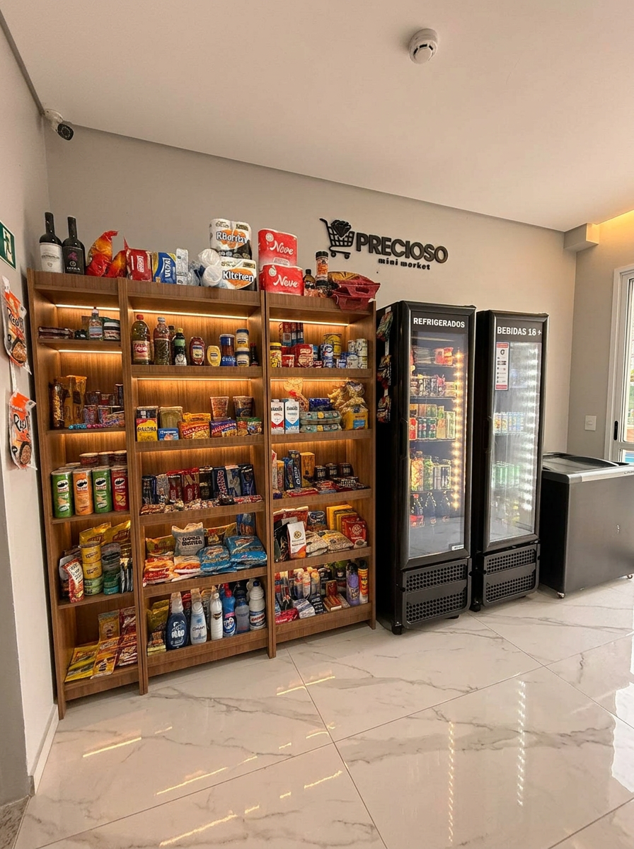 Mini market autônomo premium